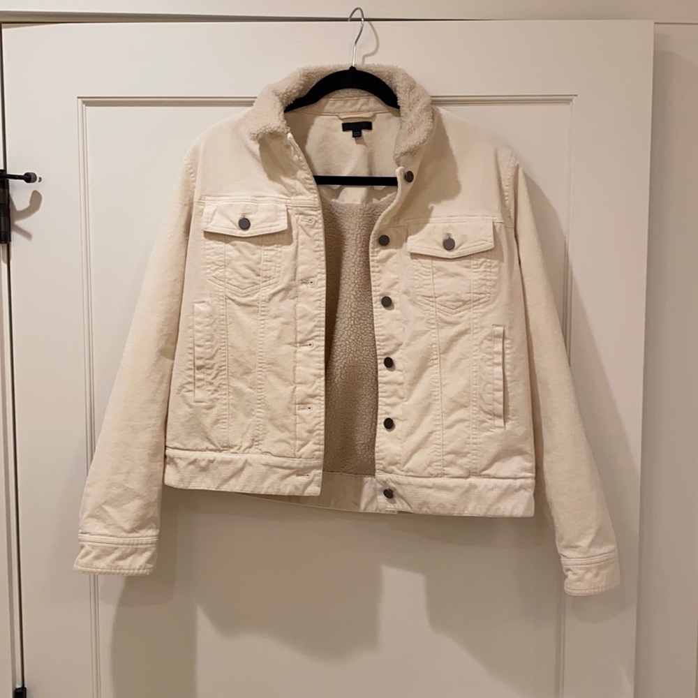 ATM Sherpa lined corduroy jacket